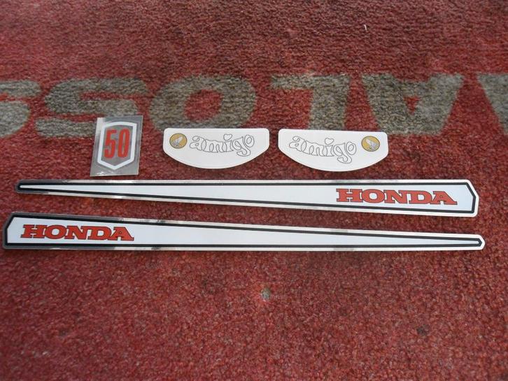 Honda amigo : jeu d'autocollants de 5 pièces 20€, Vélos & Vélomoteurs, Pièces de cyclomoteur | Général, Neuf, Cadre, Enlèvement