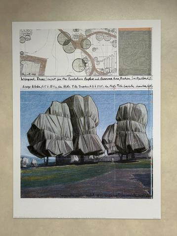 Christo - Wrapped Trees - Fondation Beyeler - Basel beschikbaar voor biedingen