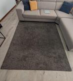 Vloerkleed Ikea hoogpolig grijsbruin, Huis en Inrichting, Ophalen, Gebruikt, Bruin, 150 tot 200 cm
