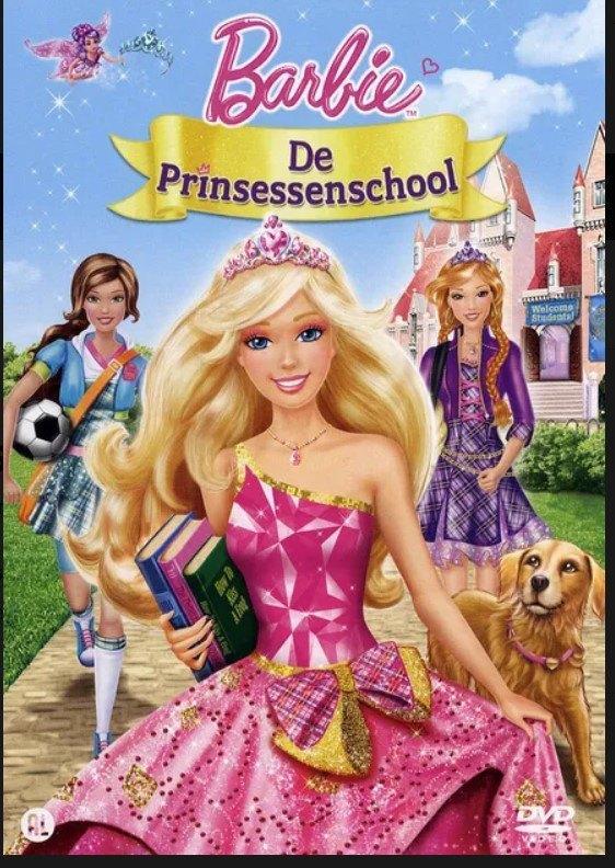 DVD- Barbie - De Prinsessenschool, Cd's en Dvd's, Dvd's | Kinderen en Jeugd, Verzenden