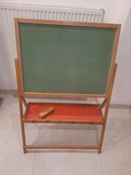 Tableau 2 faces métal vert vintage super état, Diversen, Schoolborden