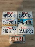 Plaque d’immatriculation us licenseplaat usa vintage mancave, Verzamelen, Ophalen of Verzenden