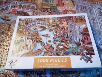 puzzle Venise 1000pièces c neuf complet 3€ beschikbaar voor biedingen