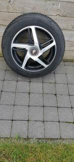 4 winterbanden Michelin op alu velgen AEZ, Auto-onderdelen, Banden en Velgen, Ophalen, Gebruikt, 16 inch, Banden en Velgen