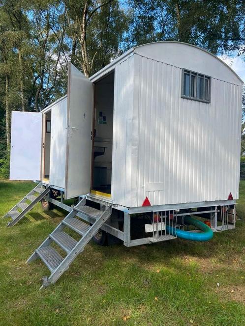 Wc wagen te huur, Doe-het-zelf en Bouw, Bouwketen en Schaftketen, Zo goed als nieuw, Ophalen