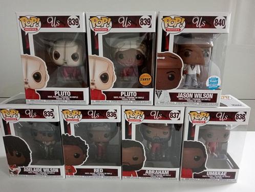 Funko pop volledige set 7 stuks van serie " US ", Verzamelen, Poppen, Zo goed als nieuw, Pop, Ophalen of Verzenden