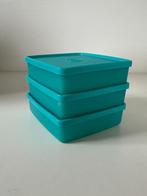 3 Tupperware bewaardoosjes blauw, Ophalen of Verzenden, Blauw