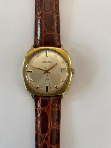 Ancienne montre Suisse plaquée or., Enlèvement ou Envoi, Or