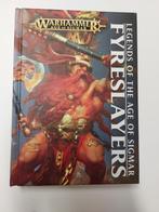 Warhammer 40,000 40k Livre Age of Sigmar HC : Fyreslayers, Comme neuf, Enlèvement ou Envoi