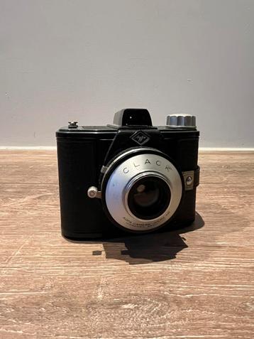 Vintage Agfa Clack Boxcamera - Werkend - (1954–1965) beschikbaar voor biedingen