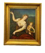 TIZIANO VECELLIO (1485–1576) – naar - Schilderij op doek, Enlèvement