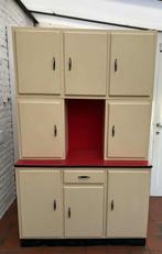 Buffet de cuisine retro vintage, Maison & Meubles, Enlèvement, Utilisé, Métal