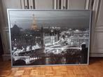 Mooi, grote schilderij van Parijs - de Seine, Huis en Inrichting, Ophalen, Zo goed als nieuw