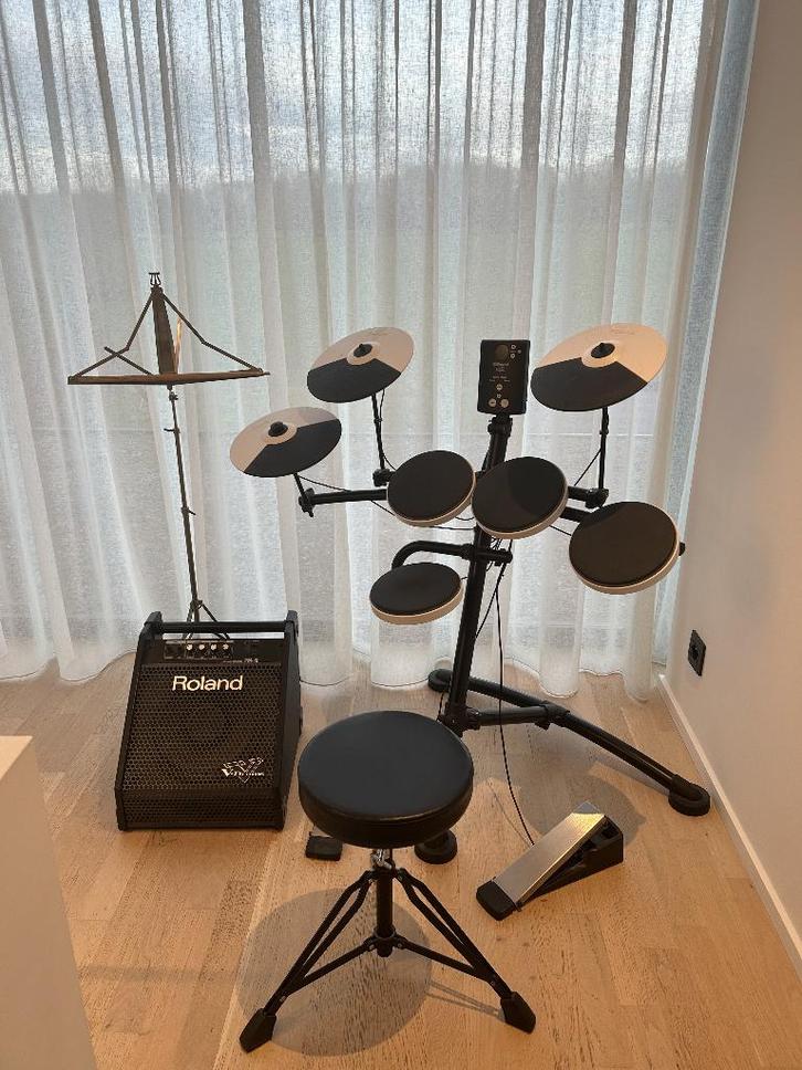 elektronische drum te koop, Musique & Instruments, Batteries & Percussions, Utilisé, Roland, Électronique, Enlèvement