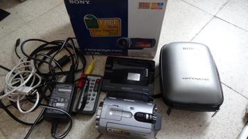 Sony DCR-SR72E 60GB 25x optische zoom Carlzeiss filmcamera beschikbaar voor biedingen