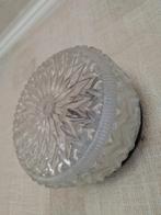 Plafond- of wandlamp - glas - vintage, Huis en Inrichting, Ophalen, Gebruikt, Glas, Vintage - jaren '60-'70