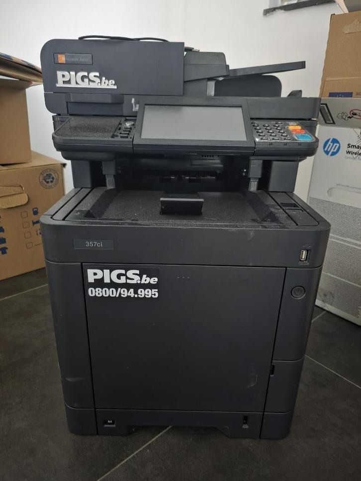 Imprimante/Copieur Triumph‑Adler modèle 357ci, Computers en Software, Printers, Zo goed als nieuw, All-in-one, Laserprinter, Faxen