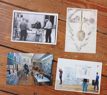 Fred Bervoets De Zwarte Panter 4 uitnodigingskaarten 2006 beschikbaar voor biedingen