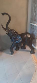 Zeer grote bronzen olifant 150 cm hoog 125 cm breed 50 cmdik, Antiek en Kunst, Kunst | Beelden en Houtsnijwerken, Ophalen of Verzenden
