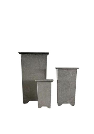 Set 3 vazen in aluminium dHOUSE Driade beschikbaar voor biedingen