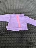 Vest imitatie leder voor pop 43 cm type zoals baby born, Kinderen en Baby's, Speelgoed | Poppen, Ophalen of Verzenden