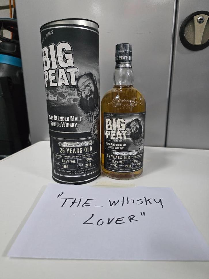 big peat 26 "the platinum edition", Verzamelen, Wijnen, Nieuw, Overige typen, Overige gebieden, Vol, Ophalen