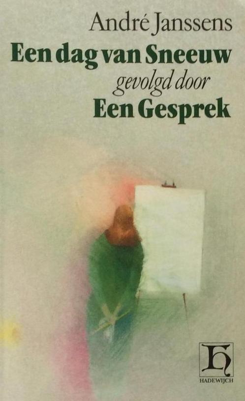boek: Een dag van sneeuw gevolgd door Een gesprek/Janssens A, Boeken, Literatuur, Zo goed als nieuw, Ophalen of Verzenden