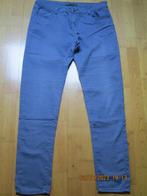 Pantalon bleu reflets mauves t : 42, Blauw, Maat 42/44 (L), Ophalen of Verzenden, Dolce & Rosa Collection