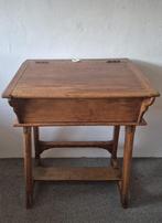 Prachtig oud houten schoolbankje., Antiek en Kunst, Ophalen