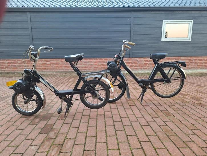 2x Solex 3800 en 5000 oldtimer brommer snorfiets 49cc 2-takt, Fietsen en Brommers, Brommers | Solex, Gebruikt, Klasse A (25 km/u)