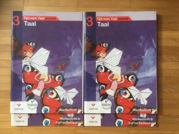Tijd voor taal 3 Van In: taal en spelling, Enlèvement ou Envoi, Primaire, Néerlandais, Van In
