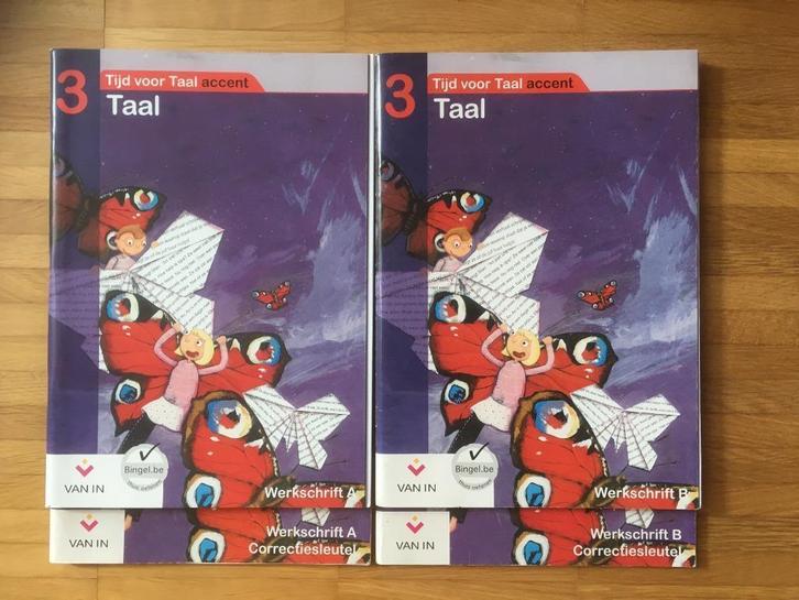 Tijd voor taal 3 Van In: taal en spelling, Boeken, Schoolboeken, Gelezen, Nederlands, BSO, Ophalen of Verzenden