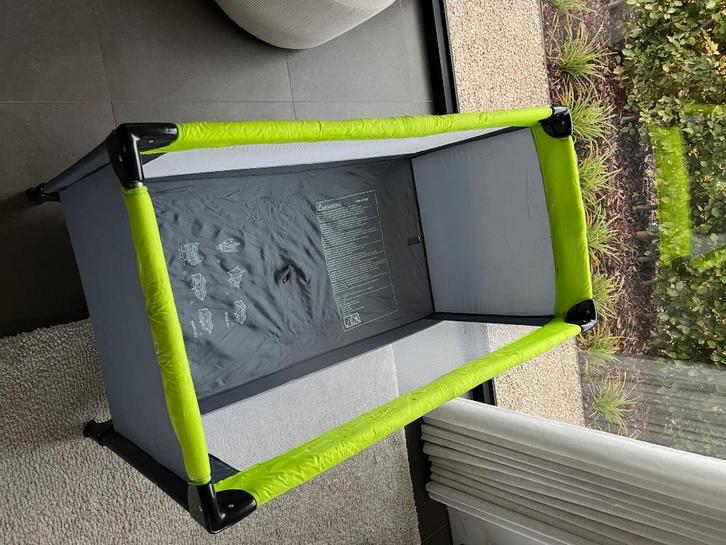 Reisbedje/ logeerbedje/ plooibedje kind + extra matrasje, Kinderen en Baby's, Babywiegjes en Ledikanten, Gebruikt, Reisbedje, Ophalen