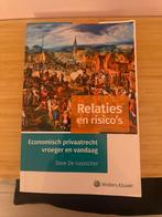 Relaties en risico's. Economisch privaatrecht vroeger en van, Boeken, Wetenschap, Ophalen of Verzenden, Zo goed als nieuw, Overige wetenschappen