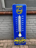 PHILIPS emaille reclame thermometer, Verzamelen, Merken en Reclamevoorwerpen, Ophalen, Gebruikt, Reclamebord