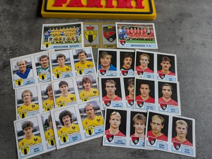 PANINI FOOTBALL 88 BERCHEM SP. /BERINGEN   15 STICKERS 1988, Hobby en Vrije tijd, Stickers en Plaatjes, Nieuw, Verzenden