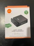 Chargeur USB multiple cmx UWC 5330 – 4 ports, 35W (neuf), Computers en Software, Pc- en Netwerkkabels, Ophalen of Verzenden, Nieuw