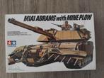 M1A1 Abrahams, Hobby en Vrije tijd, Modelbouw | Auto's en Voertuigen, Ophalen of Verzenden, Groter dan 1:32, Tank, Tamiya