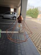 Hanglamp koperkleurig, Moins de 50 cm, Comme neuf, Enlèvement, Métal