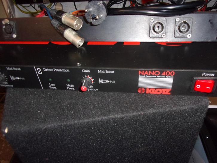 av vendre ,limiteur pour système sonorisation, Audio, Tv en Foto, Luidsprekerboxen, Zo goed als nieuw, Ophalen