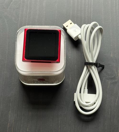 Apple iPod Nano 6 ROOD 16 GB, Audio, Tv en Foto, Mp3-spelers | Apple iPod, Zo goed als nieuw, Nano, 10 tot 20 GB, Overige kleuren