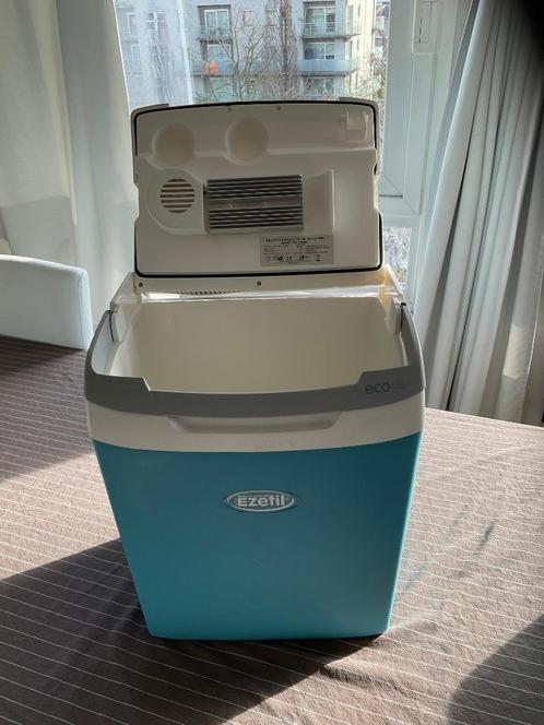 Frigobox - Glacière en très bon état - bleu azur/blanc, Caravans en Kamperen, Koelboxen, Zo goed als nieuw, Koelbox, Elektrisch