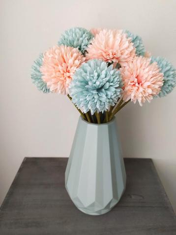 Dahlia kunst bloemen, Enlèvement, Comme neuf, Intérieur