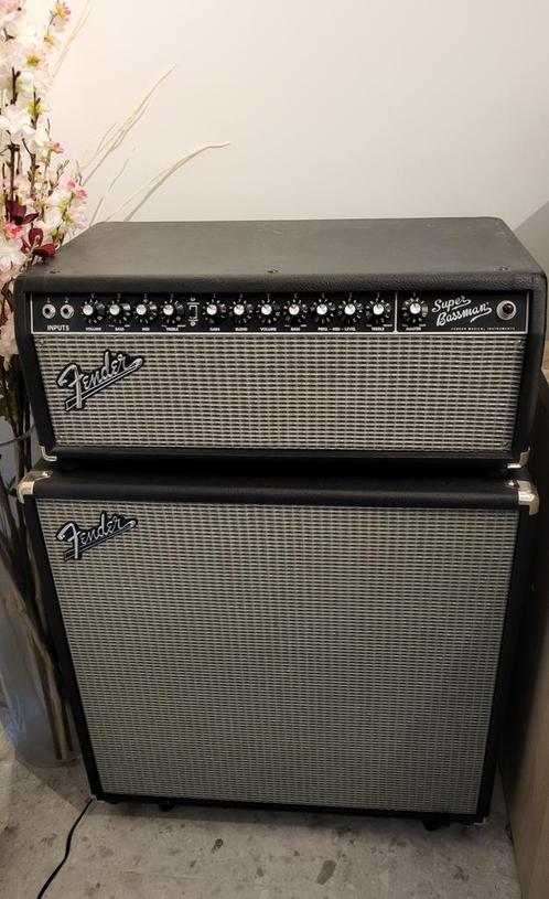 Fender Super Bassman - Fender bassman Neo 410 cab, Musique & Instruments, Amplis | Basse & Guitare, Utilisé, Guitare basse, 100 watts ou plus