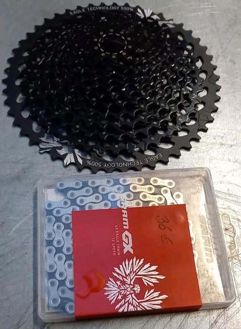 SRAM GX EAGLE 10-50 KETTING- EN CASSETTESET, Fietsen en Brommers, Fietsonderdelen, Nieuw, Zadel, Ophalen of Verzenden