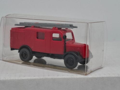Opel Blitz brandweer - Wiking 1/87, Hobby en Vrije tijd, Modelauto's | 1:87, Zo goed als nieuw, Bus of Vrachtwagen, Wiking, Verzenden