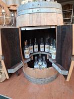 Tonneau à vin de Bordeaux décoré comme un bar à vin ! Très d, Comme neuf, Bois, Enlèvement ou Envoi