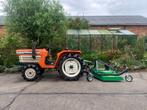 MINITRACTOR KUBOTA 21PK MET NIEUWE GAZONMAAIER, Zakelijke goederen, Landbouw | Tractoren, Ophalen of Verzenden, Gebruikt, Tot 80 Pk