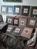 OUD-HOLLANDSE ADELLIJKE wapenschilden, frames, Ophalen