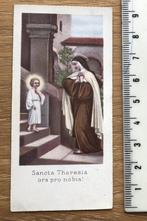 Bidprentje Sancta Theresia ora pro nobis !, Ophalen of Verzenden, Bidprentje